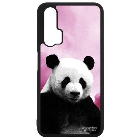 Защитный чехол на мобильный // Huawei Nova 5T // "Большая панда" Азия Детеныш, Utaupia, серый
