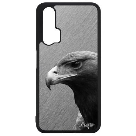 Красивый чехол для смартфона // Honor 20 Pro // "Орел" Птица Кондор, Utaupia, фуксия