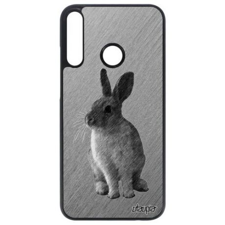 Противоударный чехол для // Huawei P40 Lite E // "Кролик" Стиль Шиншилла, Utaupia, цветной