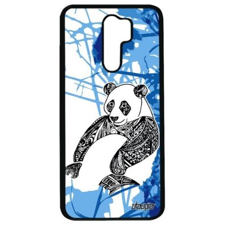 Новый чехол на телефон // Xiaomi Redmi 9 // "Панда" Тибет Медведь, Utaupia, розовый