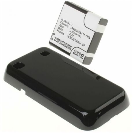 Аккумулятор iBatt iB-B1-M324 3000mAh для Samsung,T-Mobile EB575152VU,