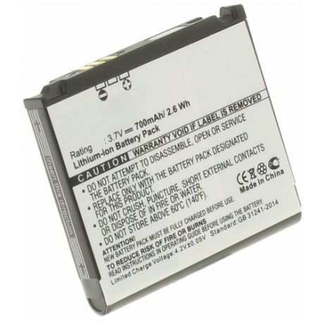 Аккумулятор iBatt iB-B1-M257 700mAh для Samsung AB503442CE, AB503442AE,