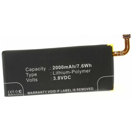 Аккумулятор iBatt iB-U1-M214 2000mAh для Huawei Ascend P6, H891L, Ascend SnapTo, G620-A2, Pronto,