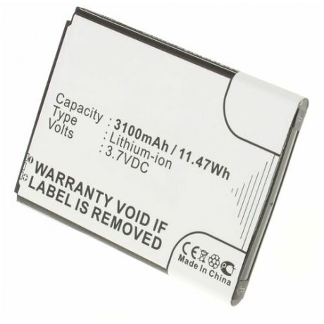 Аккумулятор iBatt iB-U5-M478 3100mAh для Samsung GT-N7105 Galaxy Note 2 (II) LTE, GT-N7100 Galaxy Note 2 (II),