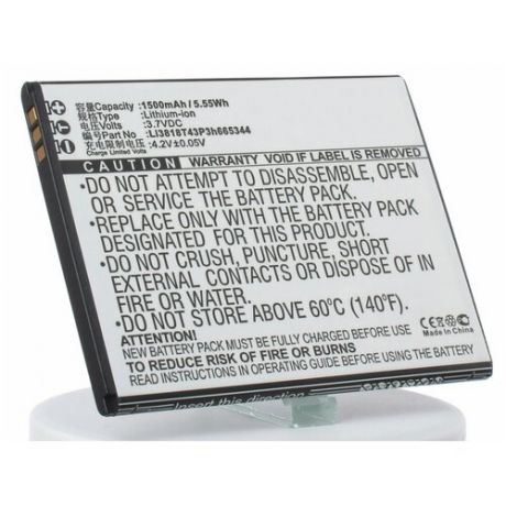 Аккумулятор iBatt iB-B1-M1264 1500mAh для Amazing,ZTE Li3818T43P3h665344