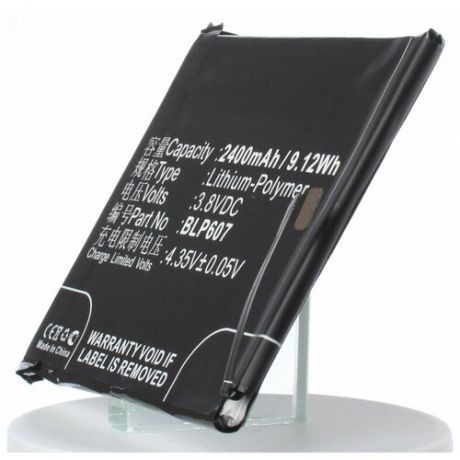 Аккумулятор iBatt iB-U1-M2394 2400mAh для Oneplus Oneplus X, X Dual Sim, E1000, E1001, E1005, для OPPO A30, A30 Dual SIM TD-LTE,