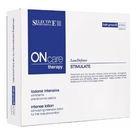 Selective OCSS Stimulate Intense Lotion Лосьон интенсивный стимулирующий от выпадения волос 12 ампул * 6 мл