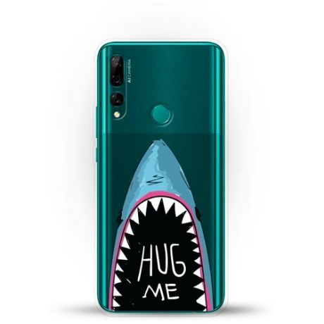 Силиконовый чехол Акула на Huawei Y9 Prime (2019)
