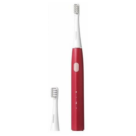 Электрическая зубная щетка DR. BEI Sonic Electric Toothbrush YMYM GY1, красная