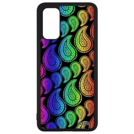Противоударный чехол для телефона // Galaxy S20 // "Кружевной узор" Цветочный Цветы, Utaupia, цветной