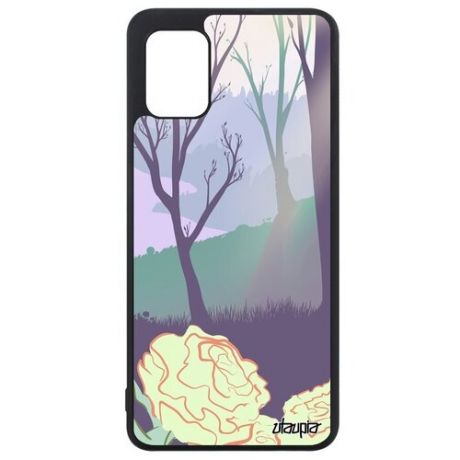 Чехол на смартфон // Samsung Galaxy A31 // "Лесные розы" Озеро Дерево, Utaupia, цветной