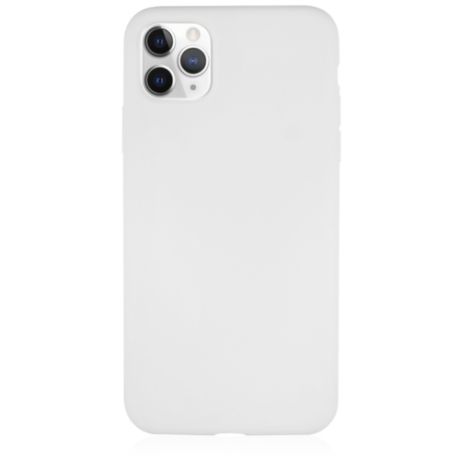 Чехол защитный VLP Silicone Сase для iPhone 11 Pro Max, белый