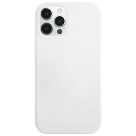 Чехол защитный VLP Silicone Сase для iPhone 12 Pro Max, белый