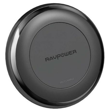 Беспроводное зарядное устройство RavPower Wireless Fast Charging Pad QC 3.0, цвет Черный (RP- PC058)