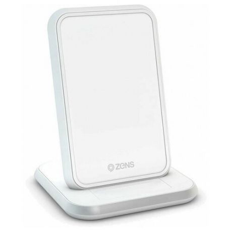 Беспроводное зарядное устройство ZENS Stand Aluminium Wireless Charger (Белый)
