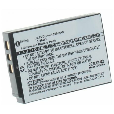 Аккумулятор iBatt iB-U1-F155 1050mAh для General Electric E1030, E1035, E1040, E1050, E1050TW, E1235, E1240, E1250TW, E850, H855, для Kodak EasyShare Z950, EasyShare V1003, EasyShare V803, EasyShare M420,