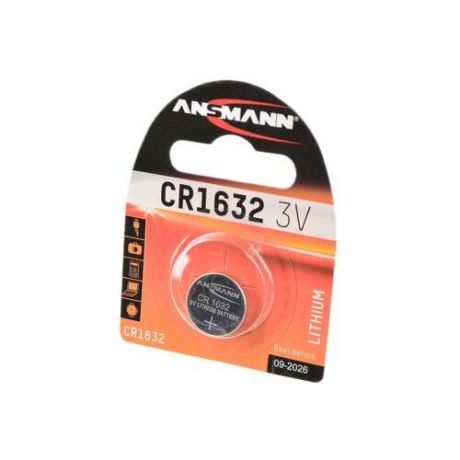 Батарейка ANSMANN CR1632, 1 шт.
