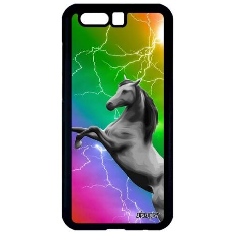 Противоударный чехол на телефон // Honor 9 // "Лошадь" Жеребец Дизайн, Utaupia, цветной
