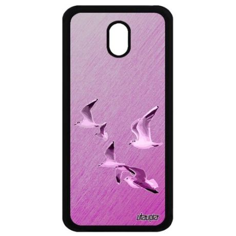 Модный чехол на смартфон // Galaxy J5 2017 // "Чайки" Крачка Моевка, Utaupia, цветной