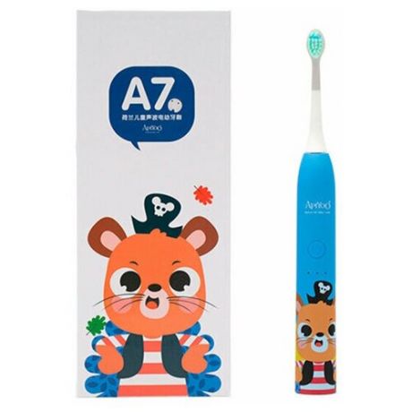 Электрическая зубная щетка детская APIYOO A7 blue