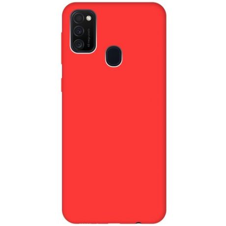 Чехол - накладка Silky Touch для Samsung Galaxy M21 / M30s красный