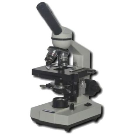 Микроскоп Биомед 2 серый/черный
