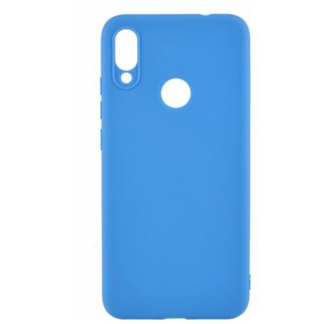 Чехол NewLevel для Xiaomi Redmi Note 7 Rubber TPU Hard Light blue