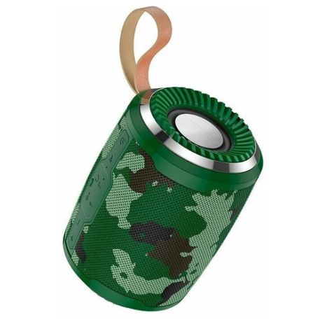 Беспроводная Bluetooth колонка HOCO Cool sports wireless speaker, camouflage green