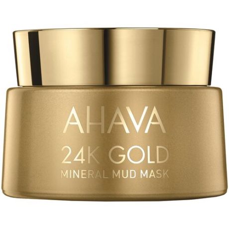 Маска для лица AHAVA Mineral Mud Masks 24к с золотом, 50 мл