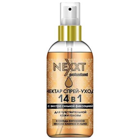 Nexprof Спрей для укладки волос Нектар 14 в 1, экстрасильная фиксация, 120 мл