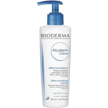 Bioderma Крем для тела Atoderm Crème, 200 мл