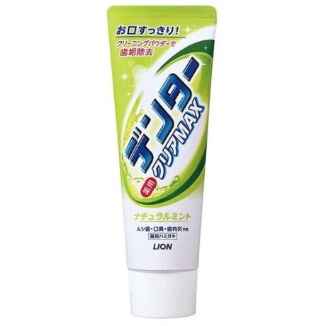 Зубная паста Lion Dentor Clear MAX natural mint, 140 г