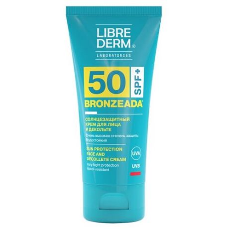 Librederm крем Bronzeada для лица и декольте, SPF 50, 50 мл, 1 шт