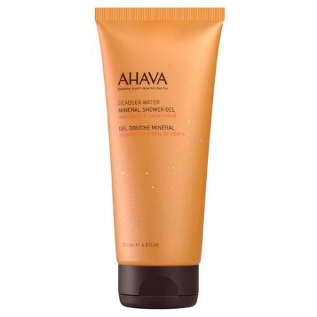 Гель для душа AHAVA Deadsea water Mandarin & cedarwood, 200 мл