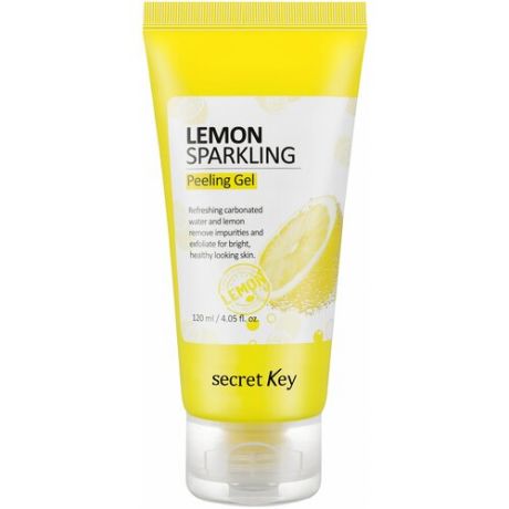 Secret Key пилинг-гель для лица Lemon sparkling peeling gel 120 мл