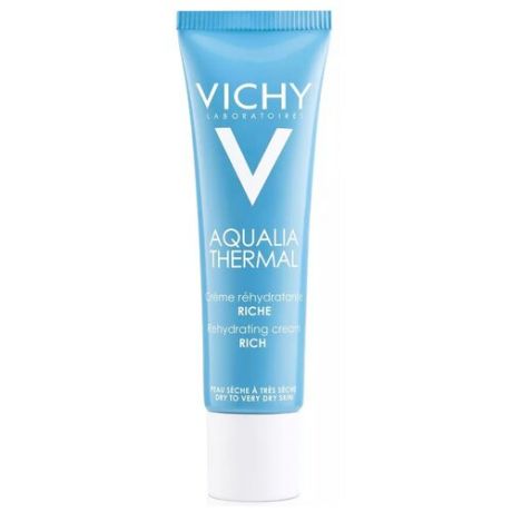 Vichy Aqualia Thermal Riche - Rich крем увлажняющий насыщенный для сухой и очень сухой кожи лица, 30 мл