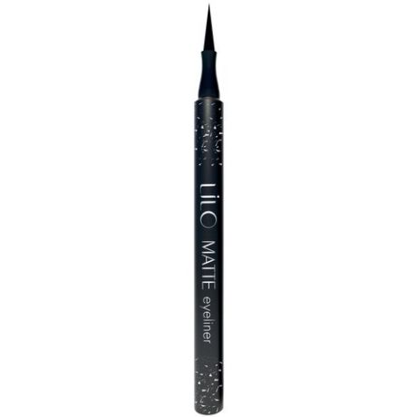 Lilo подводка-фломастер для глаз Matte Liner, оттенок черный матовый