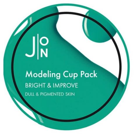 J:ON Альгинатная маска Bright & Improve Modeling для осветления и улучшения кожи лица, 18 г