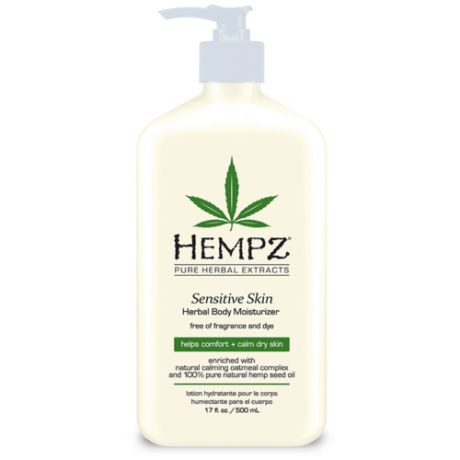 Hempz Молочко для тела Sensitive skin, 500 мл