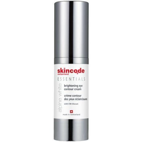 Skincode Осветляющий крем для контура глаз Alpine White Brightening Eye Contour Cream, 15 мл
