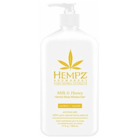 Hempz Молочко для тела Milk & honey, 500 мл