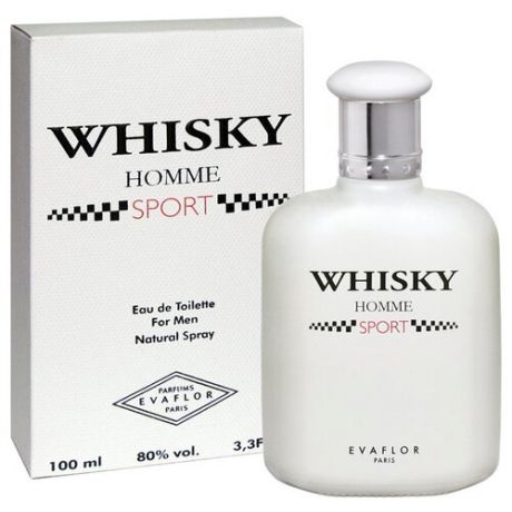 Туалетная вода Evaflor Whisky Homme Sport, 100 мл