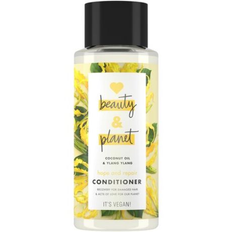 Love Beauty and Planet кондиционер для волос Coconut Oil & Ylang Ylang Восстановление и Забота, 400 мл