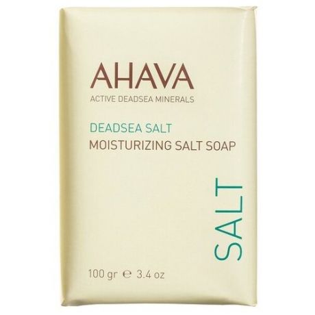 AHAVA Мыло кусковое Deadsea Salt, 100 г