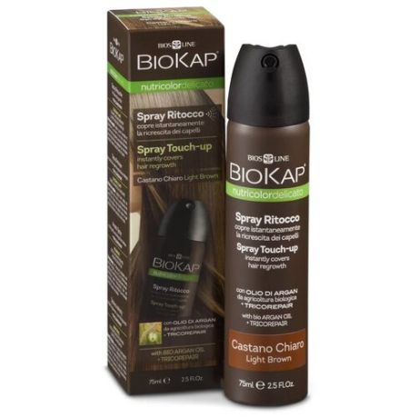 Спрей BioKap Nutricolor Spray Touch Up Light Brown, 75 мл