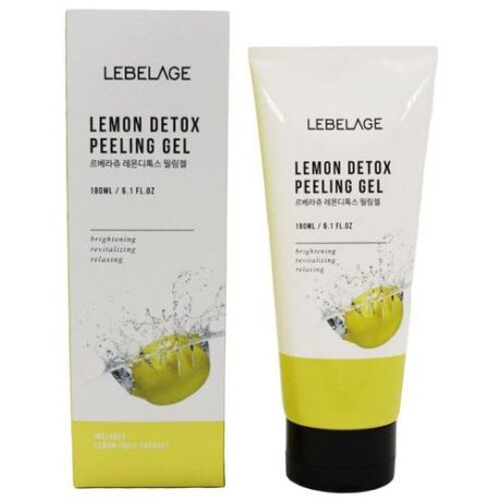 Lebelage пилинг-гель Lemon Detox Peeling Gel 180 мл