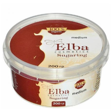 Паста для шугаринга Elba Cosmetics средняя 800 г