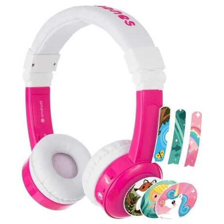 Наушники Onanoff BuddyPhones InFlight, pink