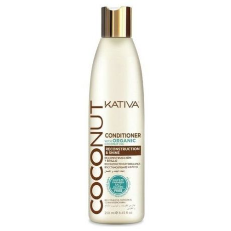 Kativa Кондиционер для волос Coconut с органическим кокосовым маслом, 250 мл