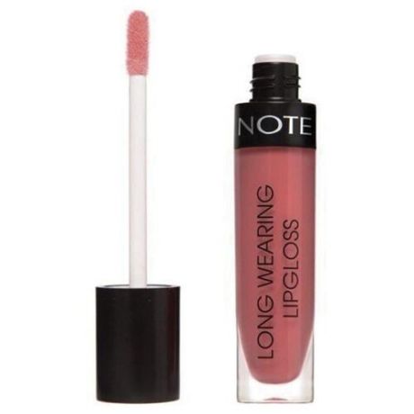 Note Блеск для губ Long Wearing Lipgloss стойкий, 02 pink nude